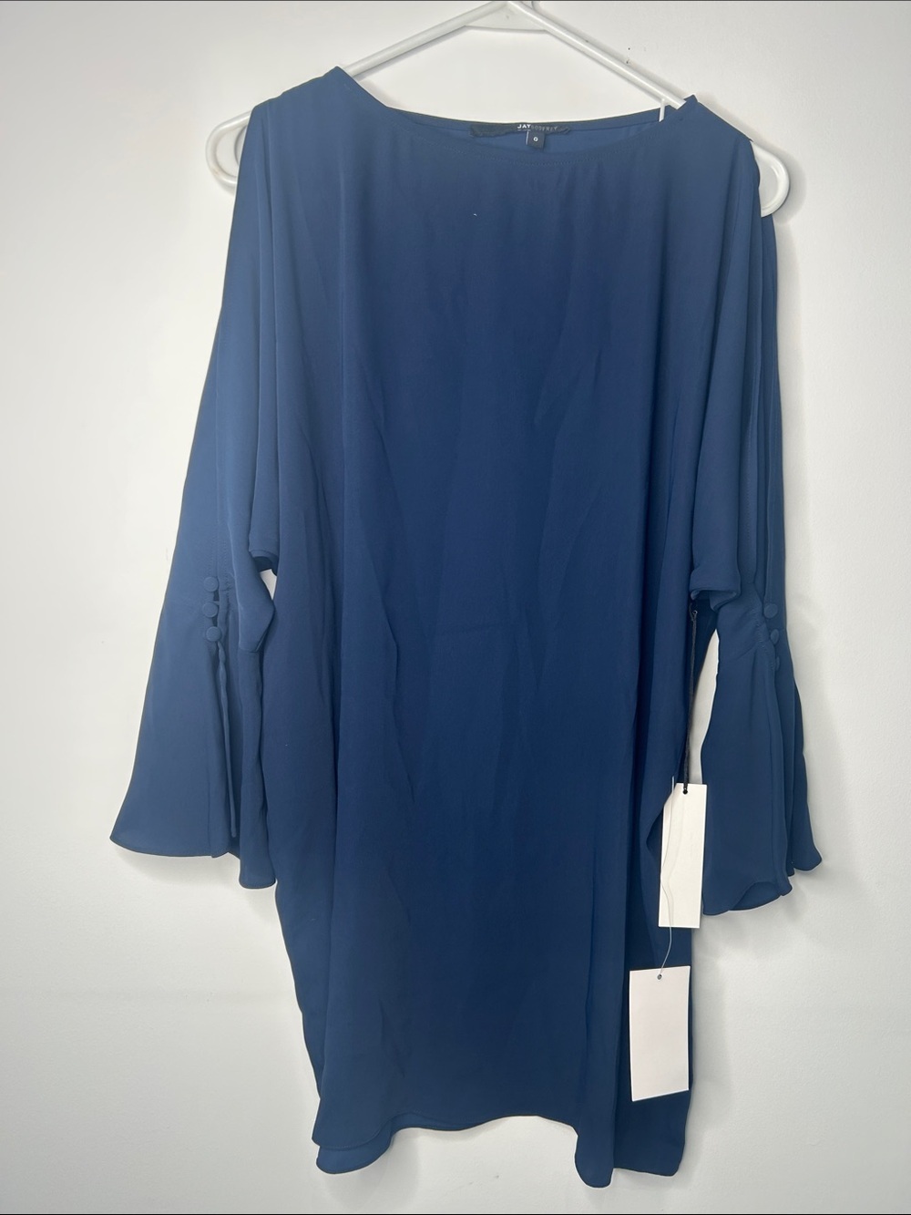 JAYGODFREY Deep Navy Crewneck Dress